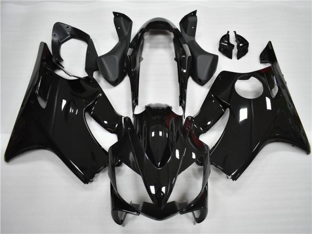 Custom 2004-2007 Glossy Black Honda CBR600 F4i Motorcycle Fairing Kits & Bodywork Custom 2004-2007 Glossy Black Honda CBR600 F4i Motorcycle Fairing Kits & Bodywork