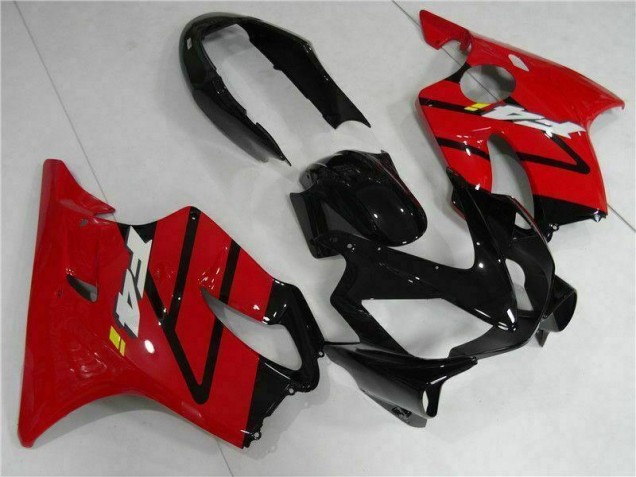 Custom 2004-2007 Red Black Honda CBR600 F4i Moto Fairings Custom 2004-2007 Red Black Honda CBR600 F4i Moto Fairings
