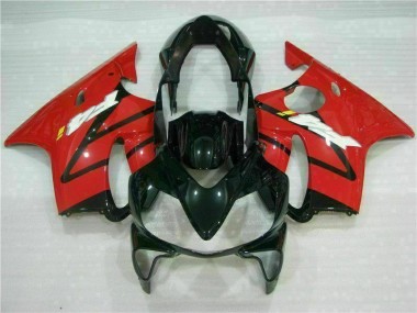 Aftermarket 2004-2007 Red Black Honda CBR600 F4i Motor Fairings