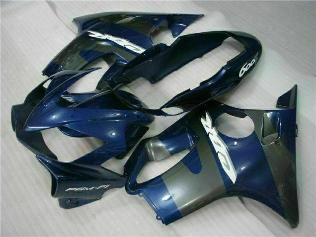 Custom 2004-2007 Blue Silver Honda CBR600 F4i Motorcycle Fairings Kit Custom 2004-2007 Blue Silver Honda CBR600 F4i Motorcycle Fairings Kit