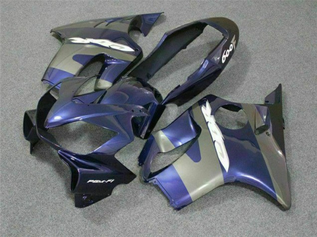 Aftermarket 2004-2007 Blue Honda CBR600 F4i Motorbike Fairings