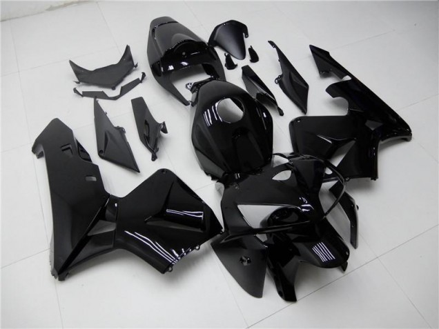 Custom 2005-2006 Glossy Black Honda CBR600RR Motorcycle Fairing Kit Custom 2005-2006 Glossy Black Honda CBR600RR Motorcycle Fairing Kit