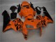Custom 2005-2006 Orange Black Honda CBR600RR Motorbike Fairing Custom 2005-2006 Orange Black Honda CBR600RR Motorbike Fairing