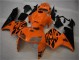 Custom 2005-2006 Orange Black Honda CBR600RR Motorbike Fairing Custom 2005-2006 Orange Black Honda CBR600RR Motorbike Fairing