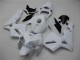 Custom 2005-2006 Glossy White Honda CBR600RR Replacement Motorcycle Fairings Custom 2005-2006 Glossy White Honda CBR600RR Replacement Motorcycle Fairings
