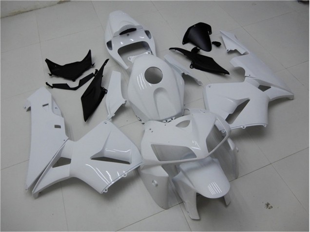 Custom 2005-2006 Glossy White Honda CBR600RR Replacement Motorcycle Fairings Custom 2005-2006 Glossy White Honda CBR600RR Replacement Motorcycle Fairings
