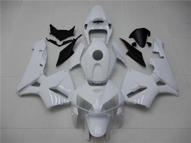 Custom 2005-2006 Glossy White Honda CBR600RR Replacement Motorcycle Fairings Custom 2005-2006 Glossy White Honda CBR600RR Replacement Motorcycle Fairings