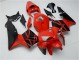 Custom 2005-2006 Red Black Honda CBR600RR Motorcycle Fairings Kits Custom 2005-2006 Red Black Honda CBR600RR Motorcycle Fairings Kits