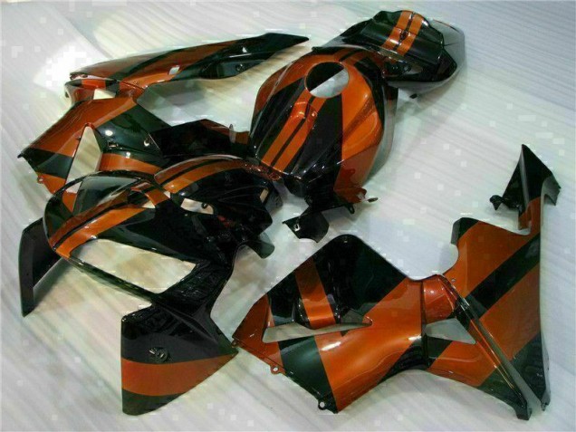 Custom 2005-2006 Black Red Honda CBR600RR Motor Fairings Custom 2005-2006 Black Red Honda CBR600RR Motor Fairings