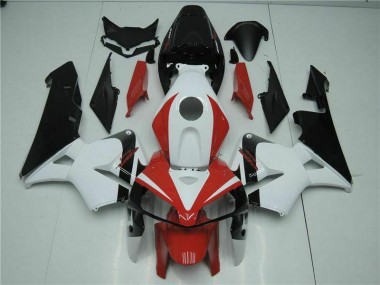 Custom 2005-2006 Red Honda CBR600RR Motorcylce Fairings