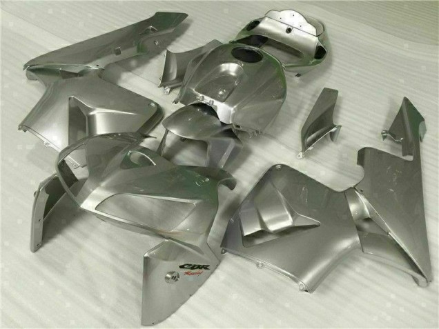 Custom 2005-2006 Silver Honda CBR600RR Motorcycle Fairing Custom 2005-2006 Silver Honda CBR600RR Motorcycle Fairing