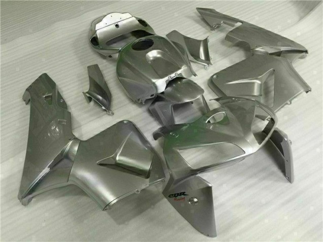 Custom 2005-2006 Silver Honda CBR600RR Motorcycle Fairing Custom 2005-2006 Silver Honda CBR600RR Motorcycle Fairing