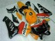 Custom 2005-2006 Orange Black Repsol Honda CBR600RR Motorbike Fairing Custom 2005-2006 Orange Black Repsol Honda CBR600RR Motorbike Fairing