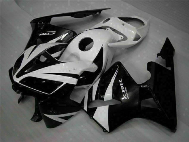 Custom 2005-2006 Black Honda CBR600RR Motorcycle Fairing Kit Custom 2005-2006 Black Honda CBR600RR Motorcycle Fairing Kit