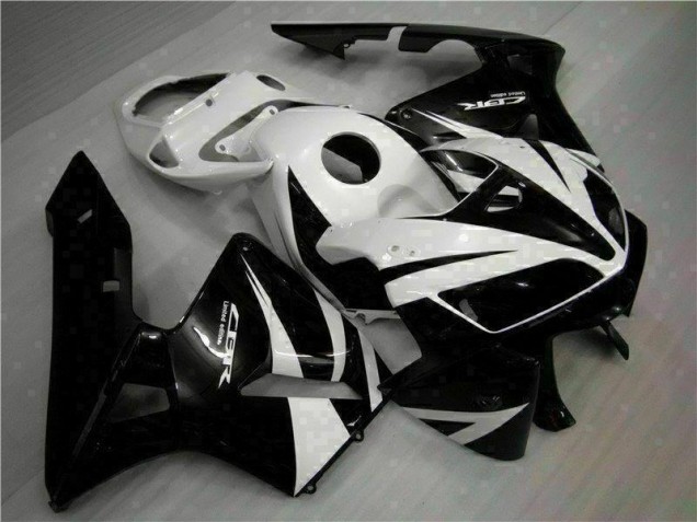 Custom 2005-2006 Black Honda CBR600RR Motorcycle Fairing Kit Custom 2005-2006 Black Honda CBR600RR Motorcycle Fairing Kit