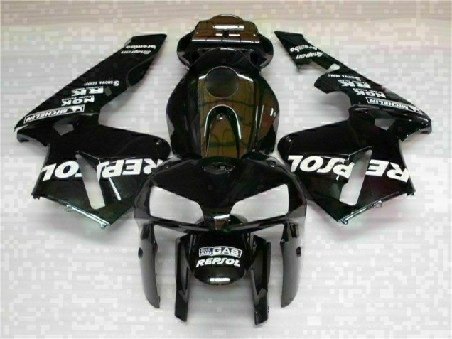 Custom 2005-2006 Black Repsol Honda CBR600RR Motorbike Fairing & Bodywork Custom 2005-2006 Black Repsol Honda CBR600RR Motorbike Fairing & Bodywork