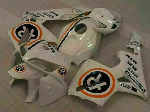 Custom 2005-2006 White Repsol Honda CBR600RR Motorcycle Bodywork Custom 2005-2006 White Repsol Honda CBR600RR Motorcycle Bodywork
