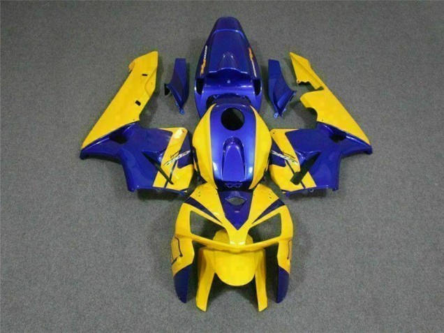 Custom 2005-2006 Yellow Honda CBR600RR Replacement Fairings Custom 2005-2006 Yellow Honda CBR600RR Replacement Fairings
