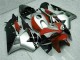 Custom 2005-2006 Black Silver Red Honda CBR600RR Motorcycle Fairings Custom 2005-2006 Black Silver Red Honda CBR600RR Motorcycle Fairings