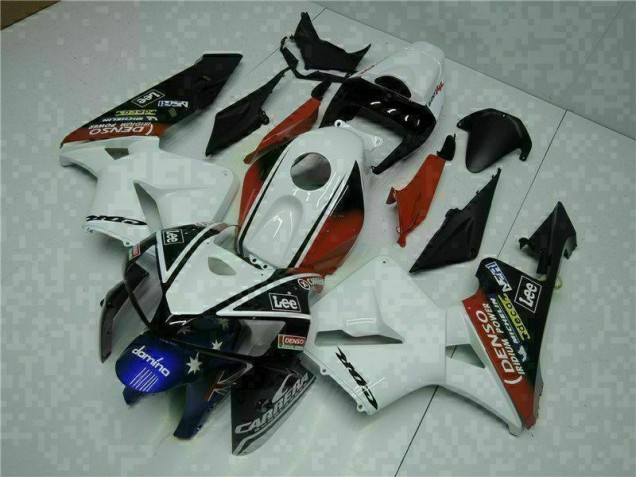 Custom 2005-2006 White Red Black Lee Honda CBR600RR Motorbike Fairing Custom 2005-2006 White Red Black Lee Honda CBR600RR Motorbike Fairing