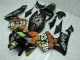 Custom 2005-2006 Black Honda CBR600RR Bike Fairings & Bodywork Custom 2005-2006 Black Honda CBR600RR Bike Fairings & Bodywork