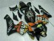 Custom 2005-2006 Black Honda CBR600RR Bike Fairings & Bodywork Custom 2005-2006 Black Honda CBR600RR Bike Fairings & Bodywork