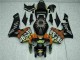 Custom 2005-2006 Black Honda CBR600RR Bike Fairings & Bodywork Custom 2005-2006 Black Honda CBR600RR Bike Fairings & Bodywork