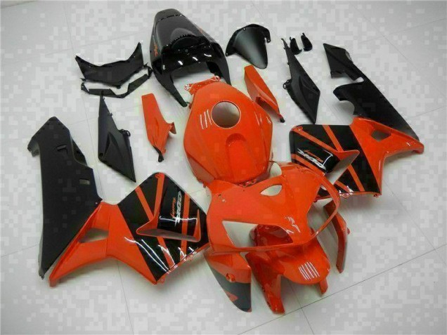 Custom 2005-2006 Orange Honda CBR600RR Motor Bike Fairings Custom 2005-2006 Orange Honda CBR600RR Motor Bike Fairings