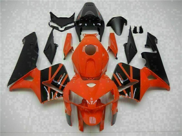 Custom 2005-2006 Orange Honda CBR600RR Motor Bike Fairings Custom 2005-2006 Orange Honda CBR600RR Motor Bike Fairings
