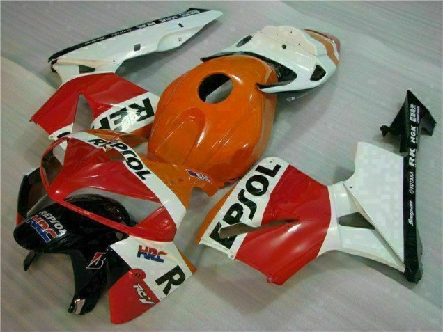 Custom 2005-2006 Orange Black Repsol Honda CBR600RR Motorcycle Bodywork Custom 2005-2006 Orange Black Repsol Honda CBR600RR Motorcycle Bodywork