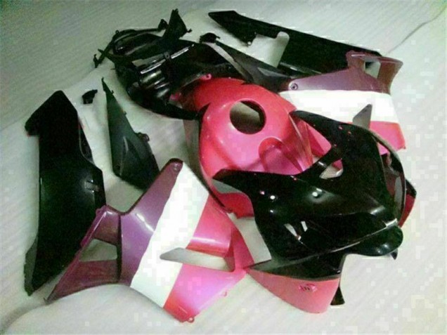 Custom 2005-2006 Purple Black Honda CBR600RR Motorcycle Fairings Kits