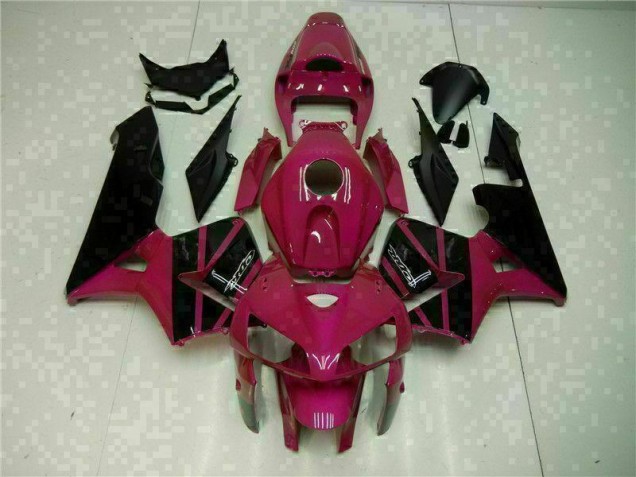 Custom 2005-2006 Black Purple Honda CBR600RR Moto Fairings Custom 2005-2006 Black Purple Honda CBR600RR Moto Fairings