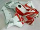 Custom 2005-2006 Red White Honda CBR600RR Motor Fairings Custom 2005-2006 Red White Honda CBR600RR Motor Fairings