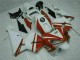Custom 2005-2006 White Red Honda CBR600RR Motorcycle Fairings Custom 2005-2006 White Red Honda CBR600RR Motorcycle Fairings