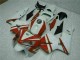 Custom 2005-2006 White Red Honda CBR600RR Motorcycle Fairings Custom 2005-2006 White Red Honda CBR600RR Motorcycle Fairings
