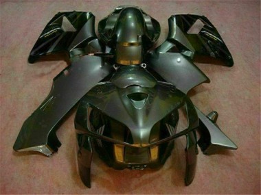 Custom 2005-2006 Black Honda CBR600RR Bike Fairings