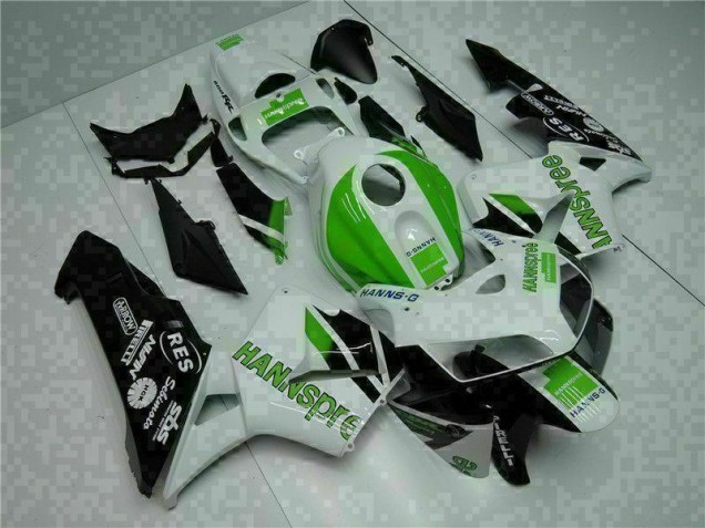 Custom 2005-2006 Green Honda CBR600RR Replacement Motorcycle Fairings Custom 2005-2006 Green Honda CBR600RR Replacement Motorcycle Fairings