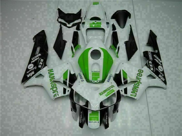 Custom 2005-2006 Green Honda CBR600RR Replacement Motorcycle Fairings Custom 2005-2006 Green Honda CBR600RR Replacement Motorcycle Fairings