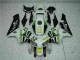 Custom 2005-2006 White Yellow Green 52 Honda CBR600RR Motorcycle Bodywork Custom 2005-2006 White Yellow Green 52 Honda CBR600RR Motorcycle Bodywork