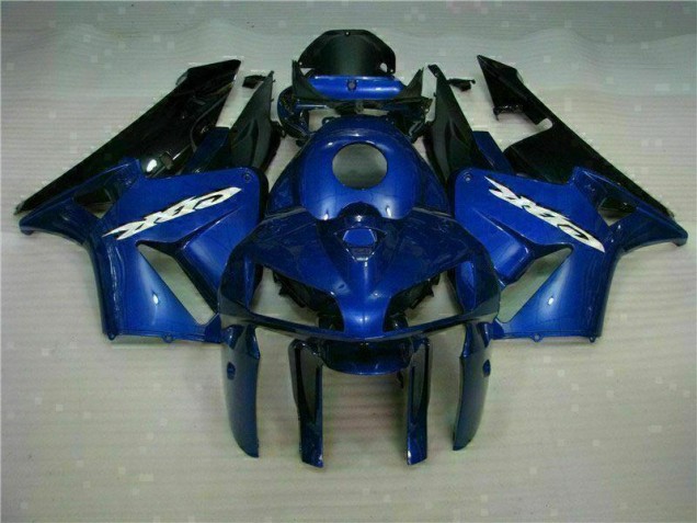 Custom 2005-2006 Blue Honda CBR600RR Motorcycle Fairings Kit Custom 2005-2006 Blue Honda CBR600RR Motorcycle Fairings Kit