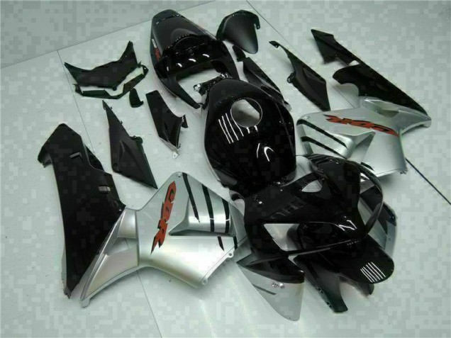 Custom 2005-2006 Silver Honda CBR600RR Motorbike Fairings Custom 2005-2006 Silver Honda CBR600RR Motorbike Fairings