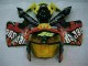 Custom 2005-2006 Black Red Yellow 46 Honda CBR600RR Motorcycle Fairing Custom 2005-2006 Black Red Yellow 46 Honda CBR600RR Motorcycle Fairing