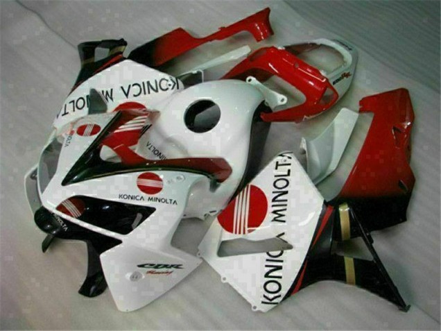 Custom 2005-2006 White Honda CBR600RR Motorcycle Fairing Kits Custom 2005-2006 White Honda CBR600RR Motorcycle Fairing Kits