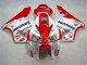 Custom 2005-2006 Red White Honda CBR600RR Bike Fairings Custom 2005-2006 Red White Honda CBR600RR Bike Fairings