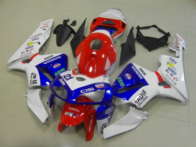 Custom 2005-2006 Blue White Madif Honda CBR600RR Motor Bike Fairings Custom 2005-2006 Blue White Madif Honda CBR600RR Motor Bike Fairings