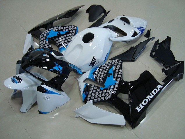 Custom 2005-2006 Matte Black with Red Sticker Honda CBR600RR Motorcyle Fairings Custom 2005-2006 Matte Black with Red Sticker Honda CBR600RR Motorcyle Fairings