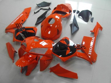 Custom 2005-2006 Orange Black Honda CBR600RR Replacement Fairings