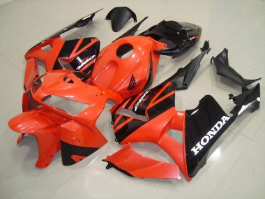 Custom 2005-2006 Orange Honda CBR600RR Motor Fairings & Bodywork