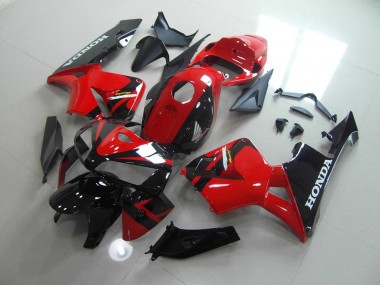 Aftermarket 2005-2006 Red Black Honda CBR600RR Motorbike Fairing