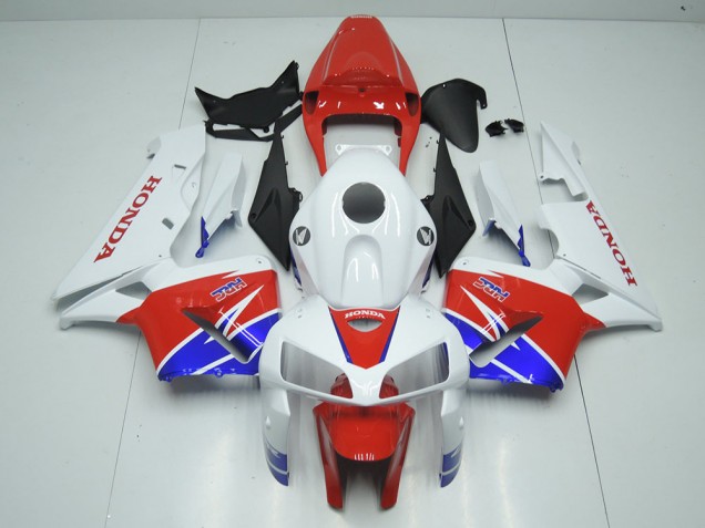 Custom 2005-2006 White HRC Honda CBR600RR Replacement Fairings Custom 2005-2006 White HRC Honda CBR600RR Replacement Fairings